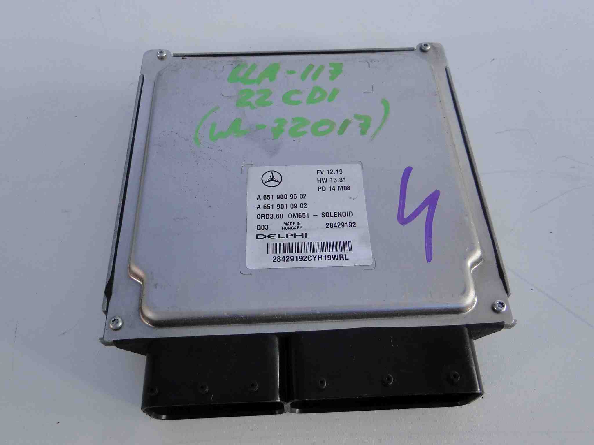 MODUŁ STEROWNIK SILNIKA A6519009502