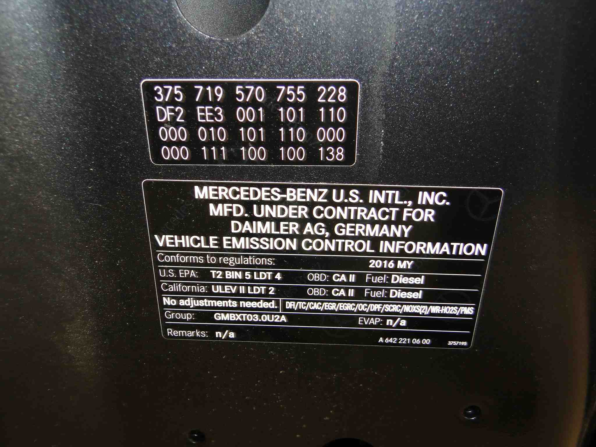 MERCEDES GLS X166 MASKA POKRYWA SILNIKA - obrazek 3