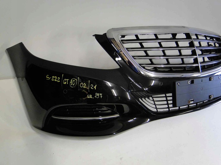 MERCEDES S KLASA W 222 MASKA ZDERZAK BŁOTNIKI 197 - obrazek 3