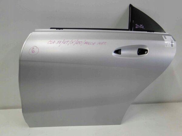 MERCEDES CLA 117 DRZWI LEWE TYLNE SREBRNY MAT