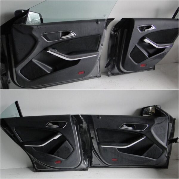 MERCEDES CLA 117 TAPICERKA DRZWI PRAWE LEWE 4 SZT