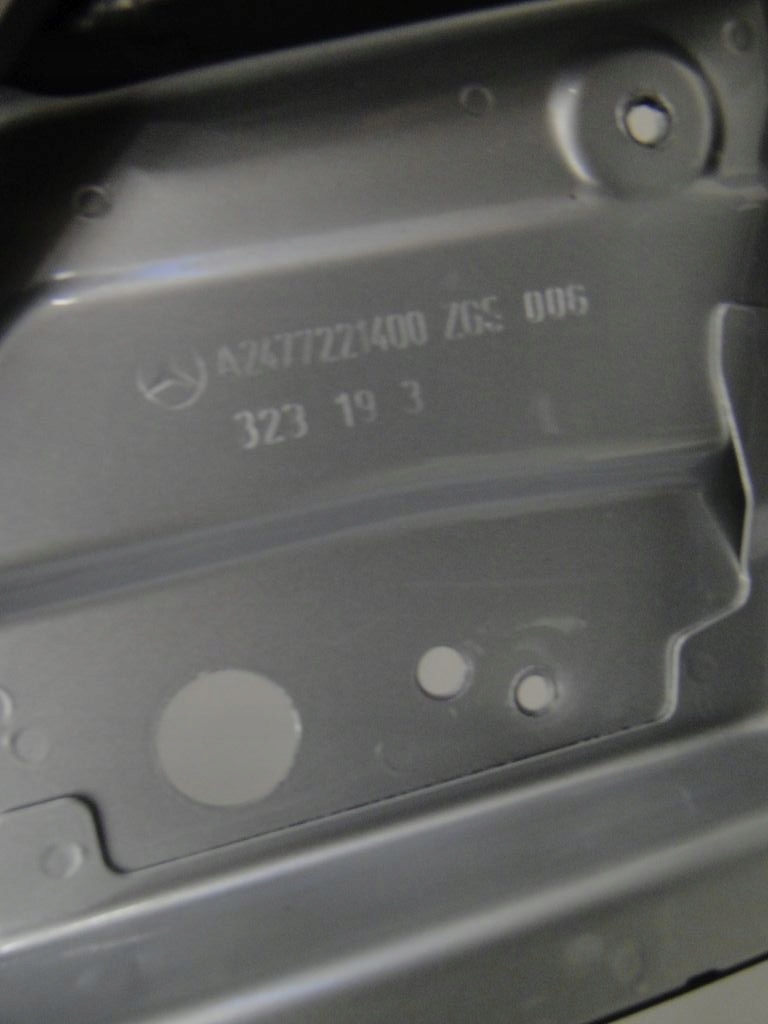 MERCEDES B KLASA W247 247 DRZWI PRAWE PRZEDNIE - obrazek 8