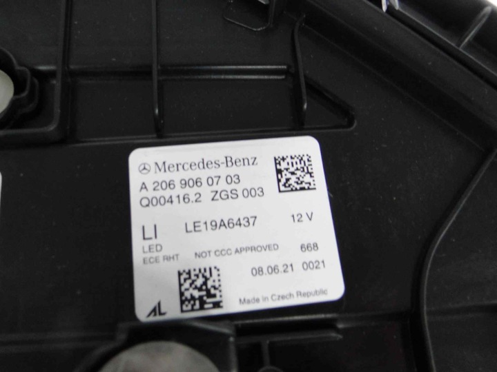 MERCEDES C KLASA W206 206 LAMPA LED HIGH PERFORM - obrazek 12