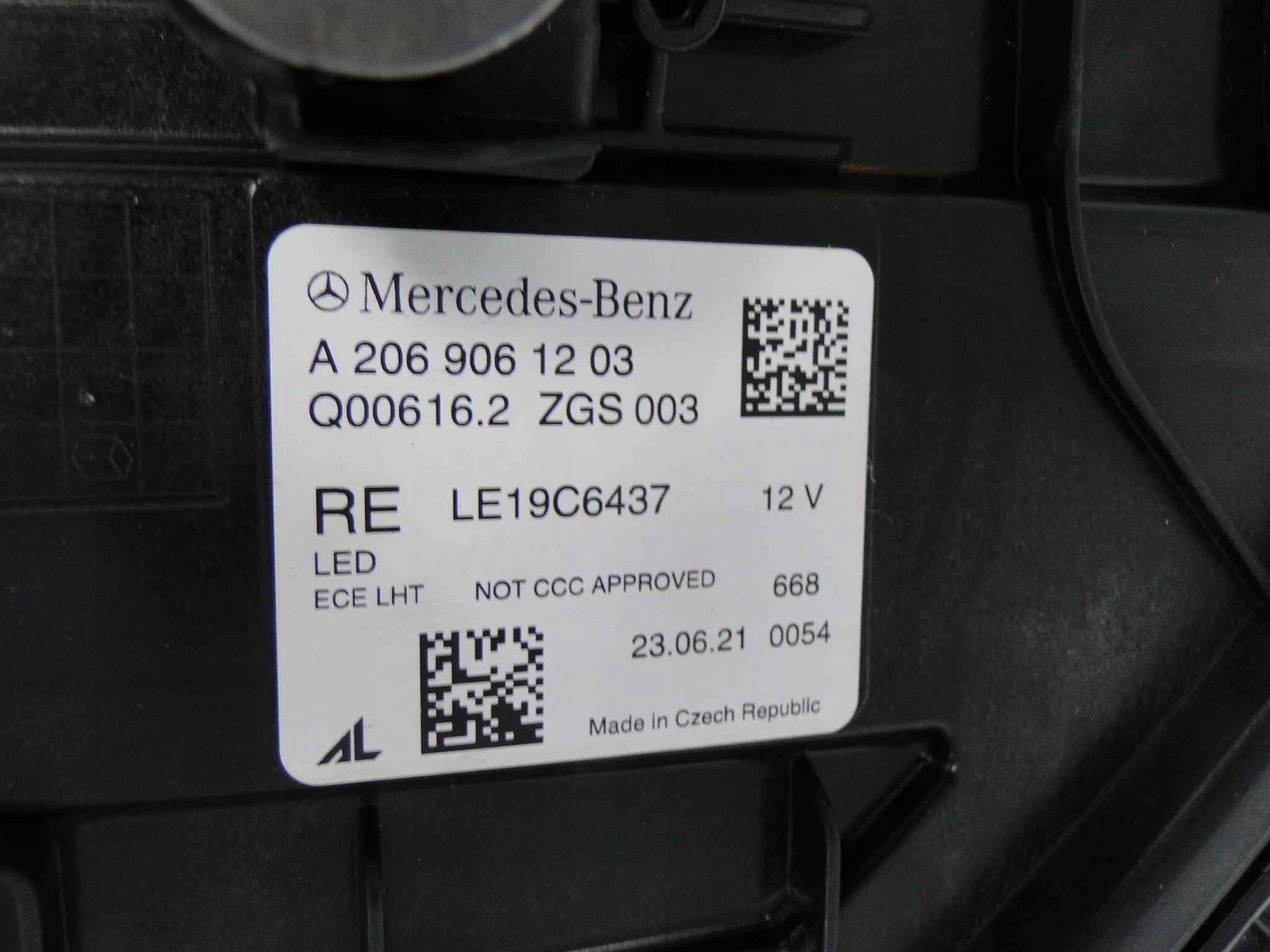 MERCEDES C KLASA W206 206 LAMPA PRAWA LED HIGH PERFORMANCE - obrazek 9