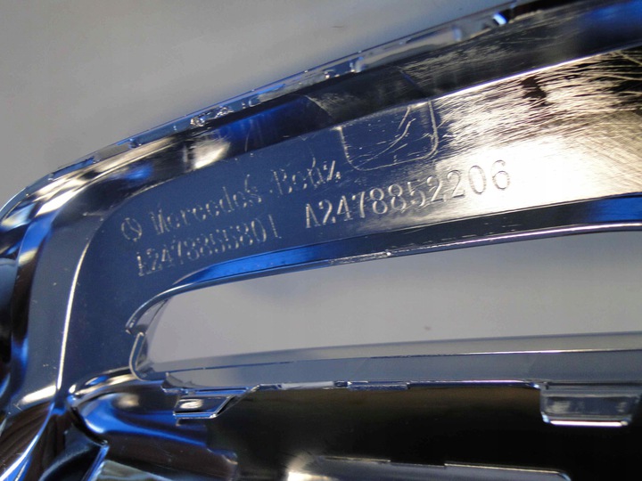 MERCEDES GLB X247 247 NAKŁADKA CHROM ZDERZAKA - obrazek 8