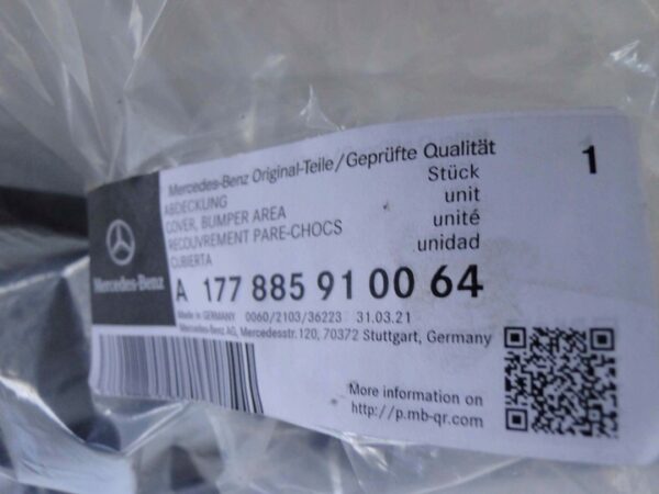 MERCEDES B KLASA W247 247 KRATKA ŚRODKOWA AMG