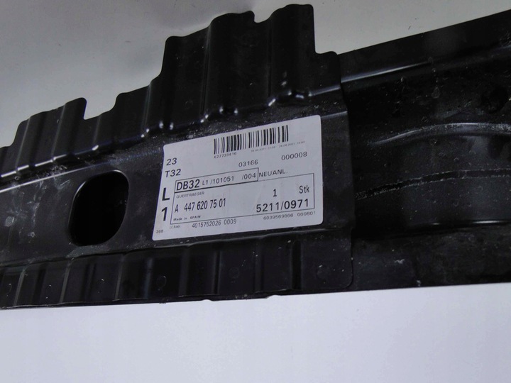 MERCEDES VITO V W447 447 LIFT BELKA ZDERZAKA PRZÓD - obrazek 8