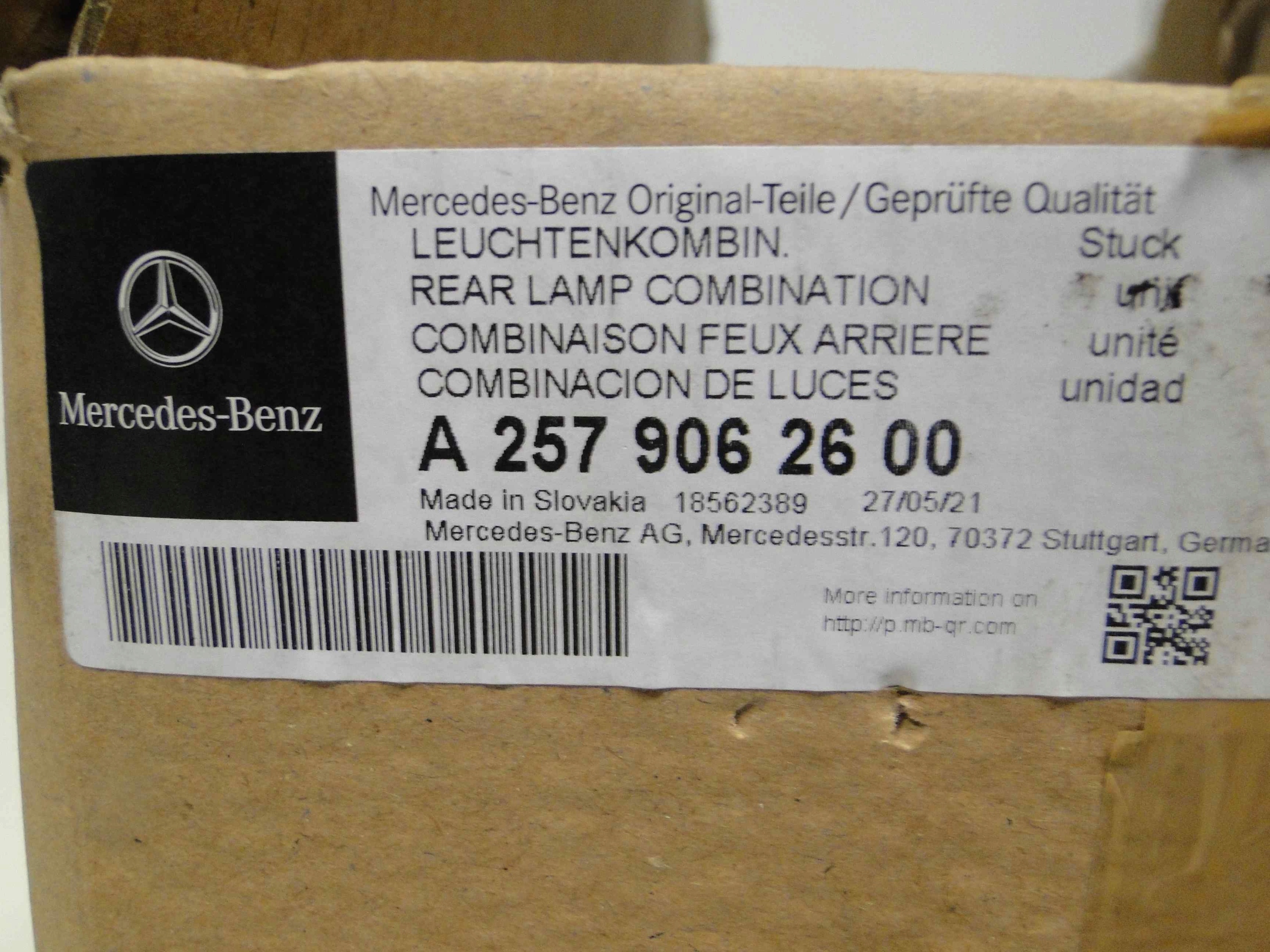 MERCEDES CLS 257 W257 LAMPA TYLNA LEWA TYŁ EUROPA - obrazek 13