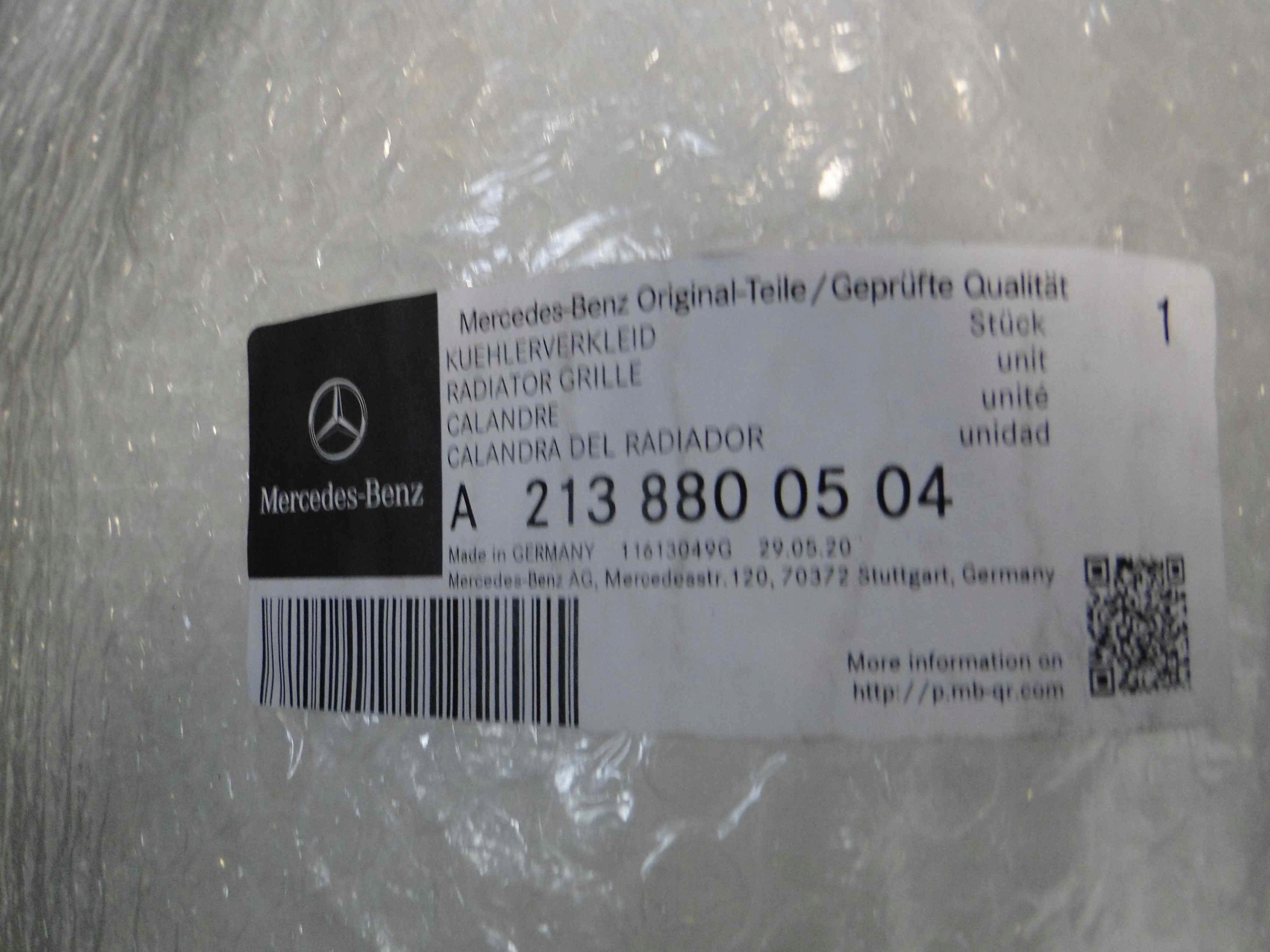 MERCEDES W213 213 LIFT GRILL ATRAPA RADAR KAMERA - obrazek 11