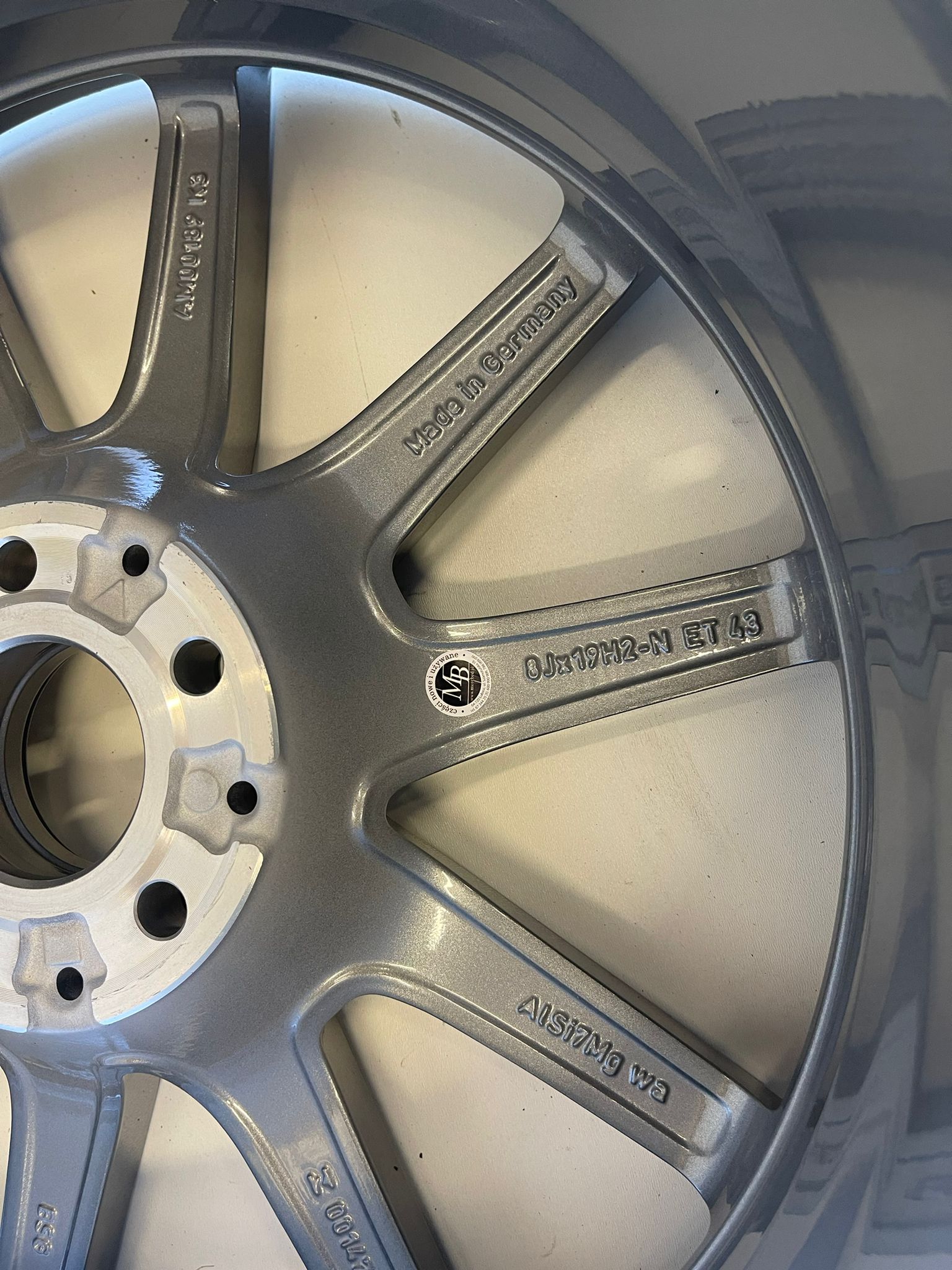 ALUFELGA FELGA MERCEDES E 238 C238 19 8J 9J ET43 ET49 PRZÓD TYŁ - obrazek 18