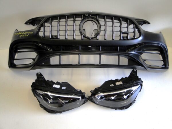 MERCEDES E KLASA 213 W213 LIFT ZDERZAK PRZEDNI PTS KOMPLETNY USA 63 AMG