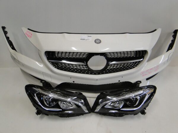 MERCEDES CLA 117 W117 ZDERZAK PRZEDNI AMG CZUJNIKI PTS SPRYSKI 650