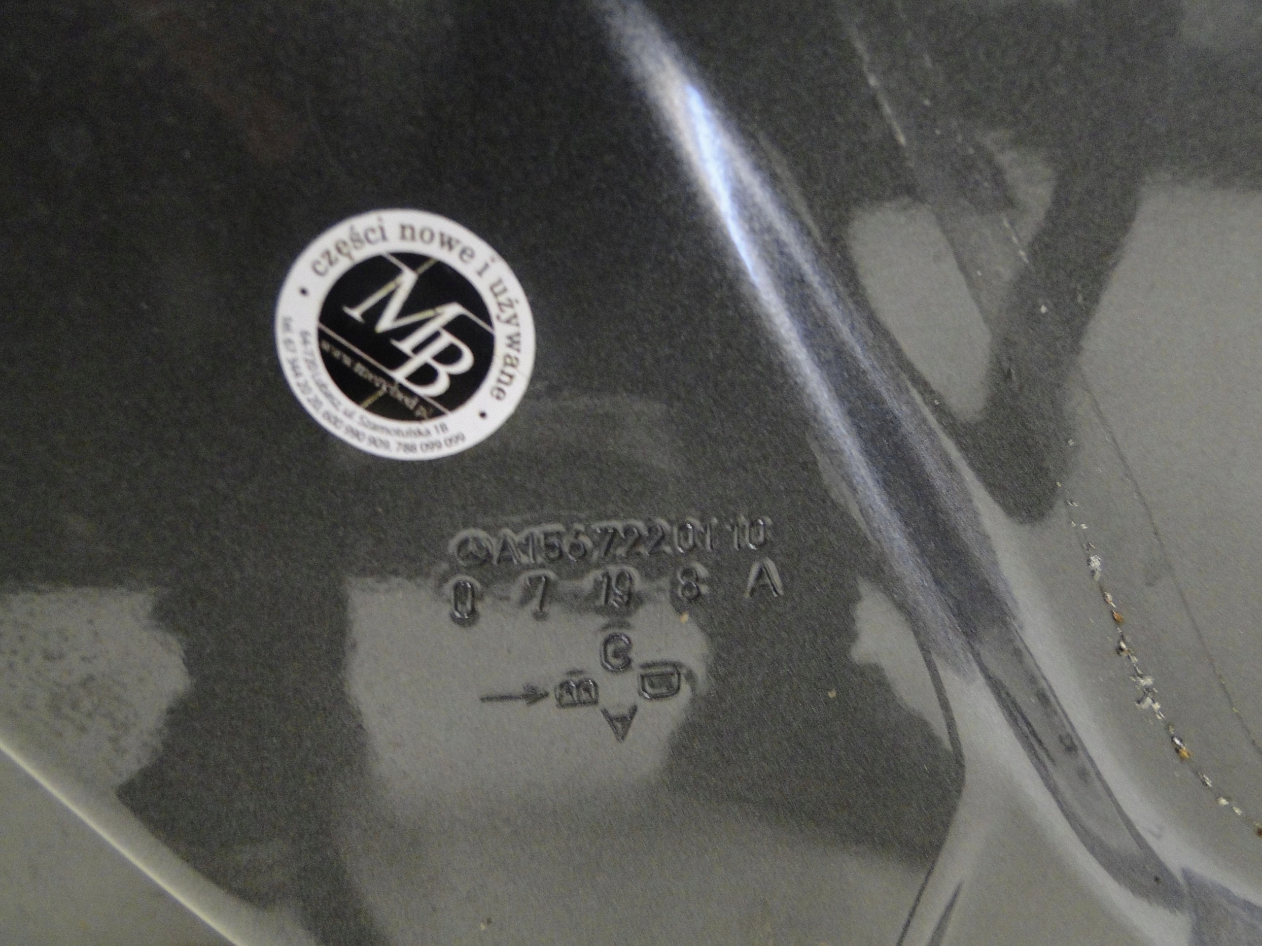 MERCEDES GLA X156 156 DRZWI PRZEDNIE LEWE PRZÓD LEWY - obrazek 7