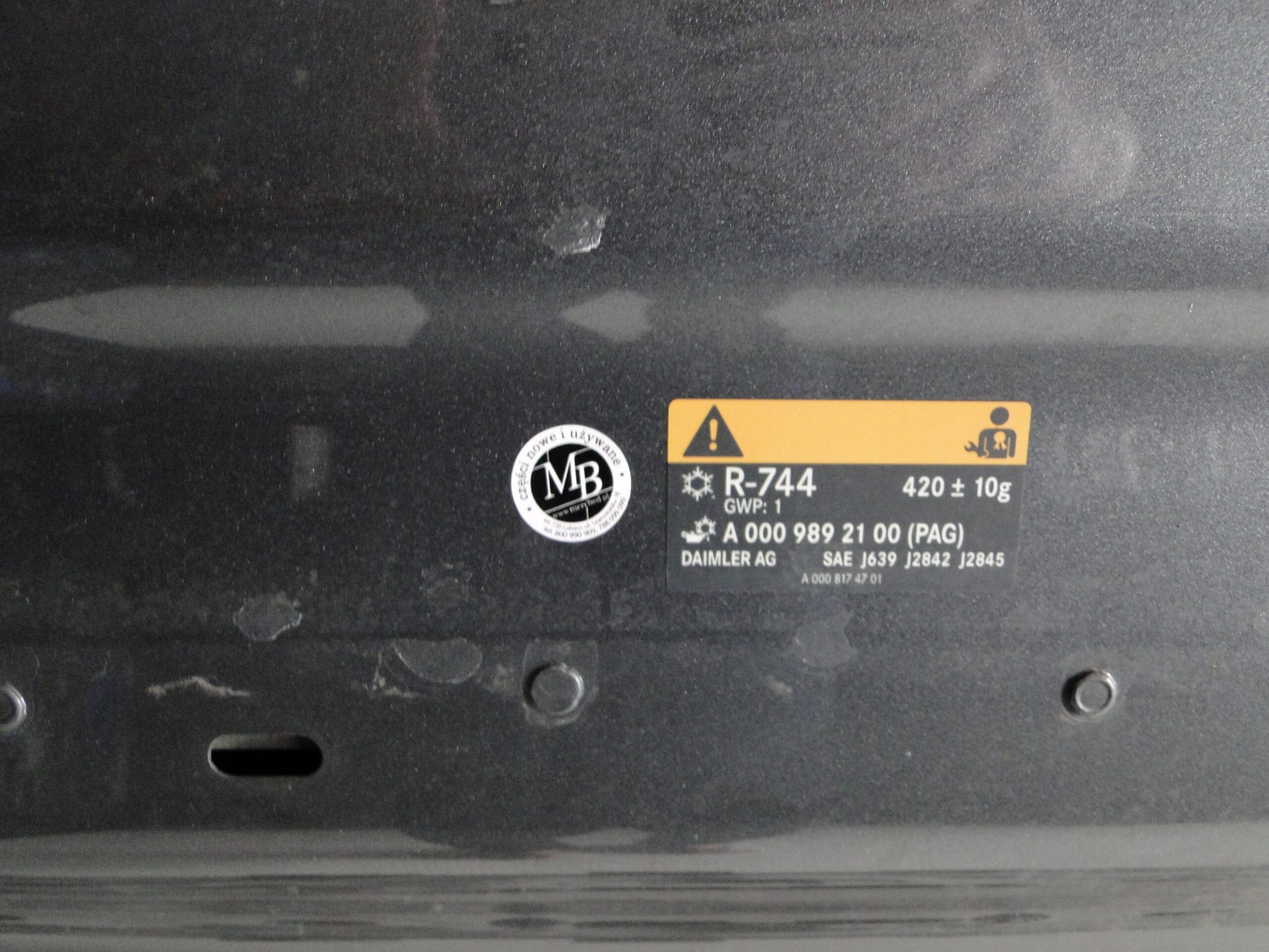 MERCEDES MAYBACH 222 W222 MASKA POKRYWA SILNIKA 992 A2228800057 - obrazek 10