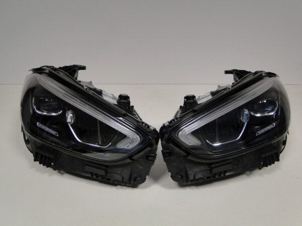 MERCEDES C KLASA 206 LAMPA PRZEDNIA PRAWA LEWA LED HIGH PERFORMANCE KOMPLET