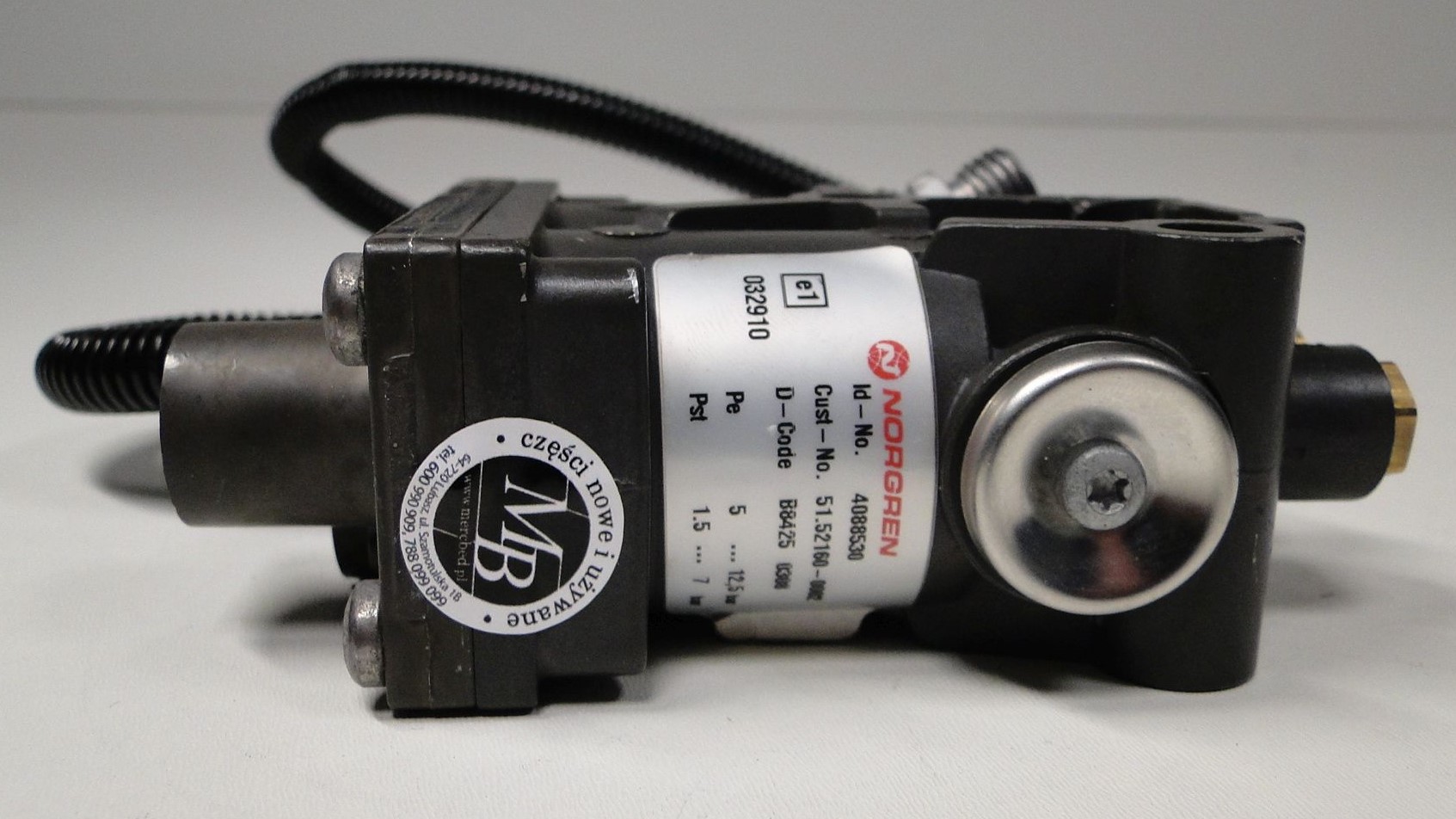 MAN TGA TGX ZAWÓR HAMULCA GÓRSKIEGO EBS RETARDER 51.52160-0002 - obrazek 12