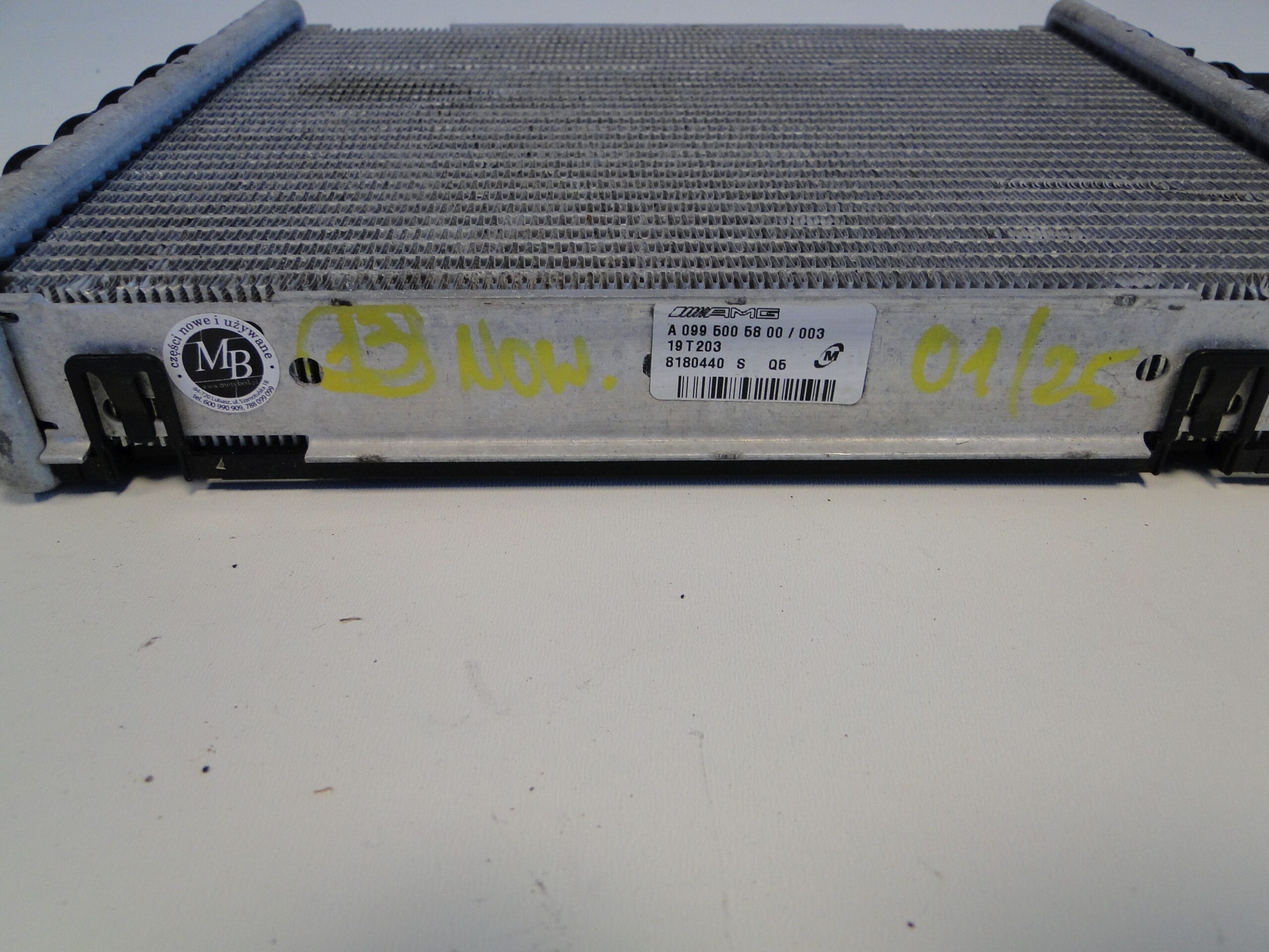 MERCEDES CHŁODNICA WODY AMG GT 192 290 C 206 E 213 214 CLE 236 A0995005800 - obrazek 4