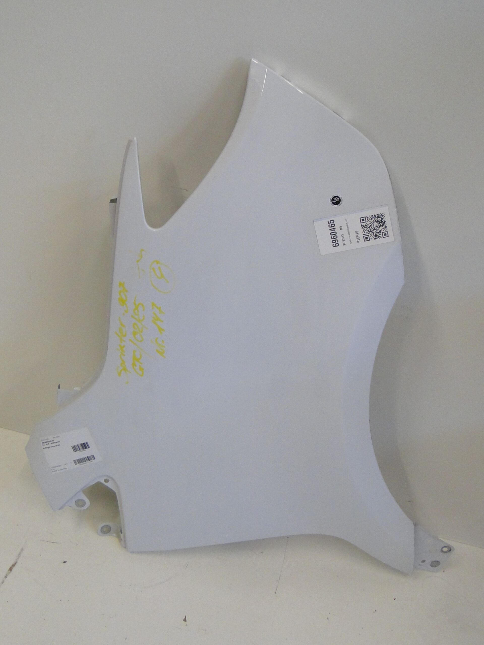 MERCEDES BŁOTNIK PRZEDNI PRAWY BIAŁY 147 SPRINTER W907 907 W910 910 - obrazek 5