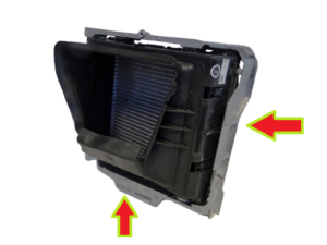 MERCEDES OBUDOWA STELAŻ CHŁODNICY WODY W NADKOLE PRAWE AMG GT 192 SL 232