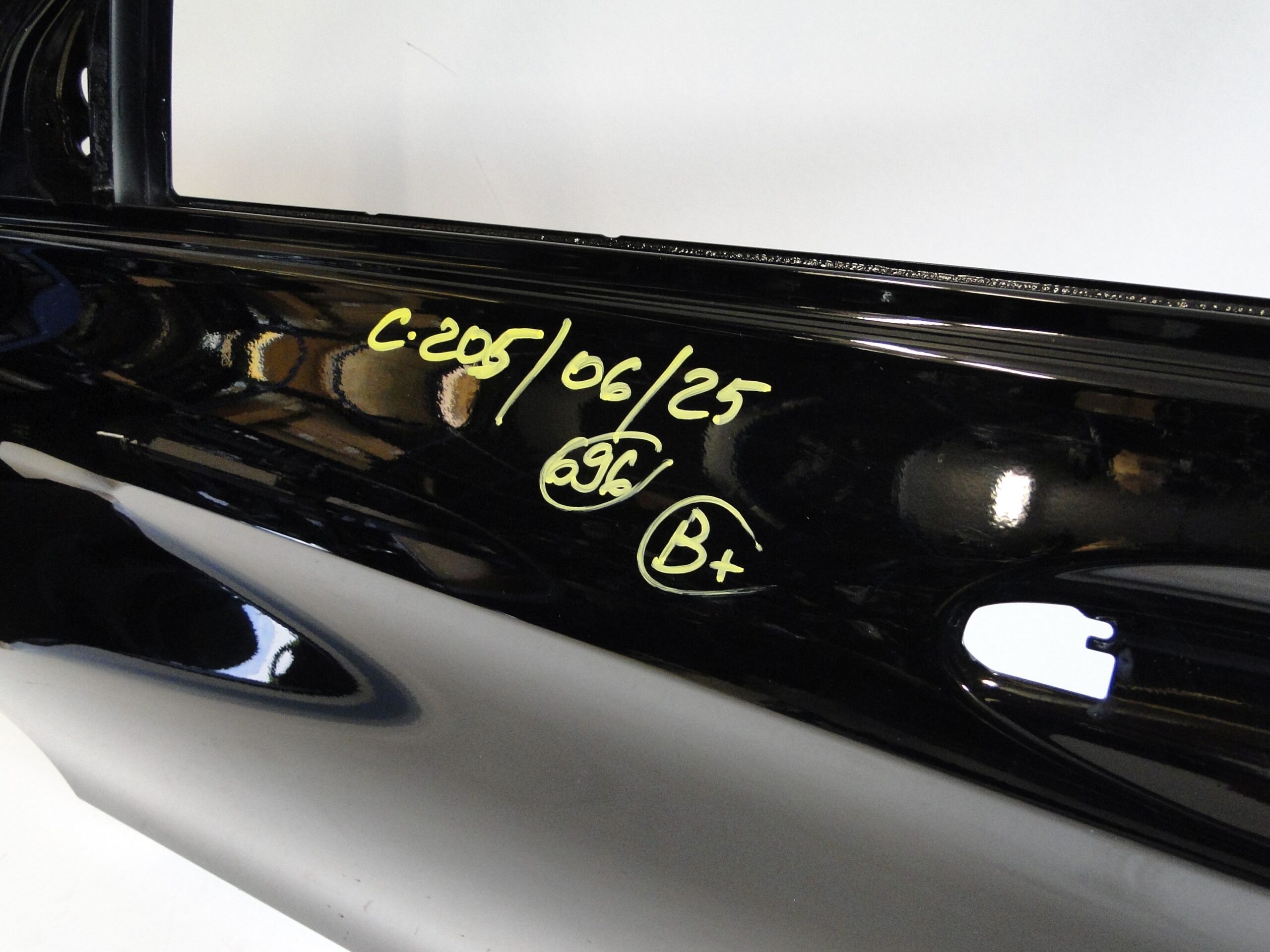 MERCEDES DRZWI PRZEDNIE LEWE PRZÓD LEWY CZARNE 040 C KLASA 205 W205 S205 - obrazek 6