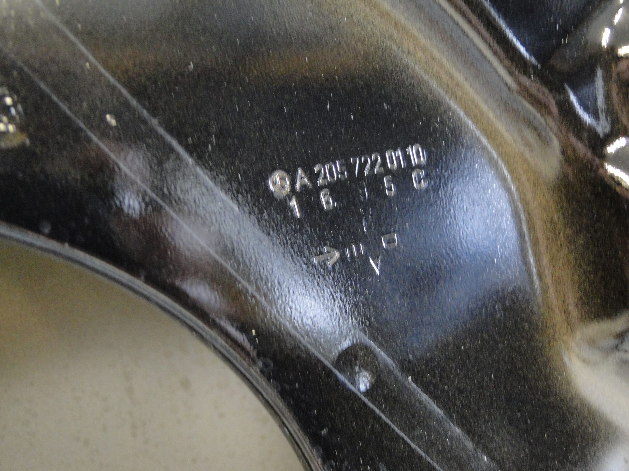 MERCEDES DRZWI PRZEDNIE LEWE PRZÓD LEWY CZARNE 040 C KLASA 205 W205 S205 - obrazek 13