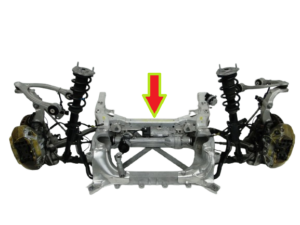 MERCEDES WÓZEK PRZEDNI SANKI A2056208701 C 205 COUPE E 213 238 4MATIC AMG