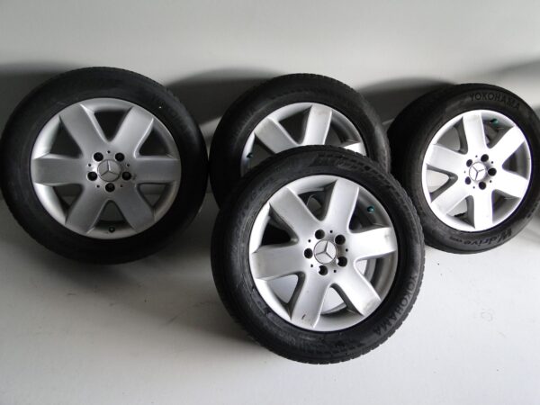 MERCEDE ALUFELGI FELGI KOŁA 7J 17 CALI OPONA VITO VIANO 639 W639 KOMPLET