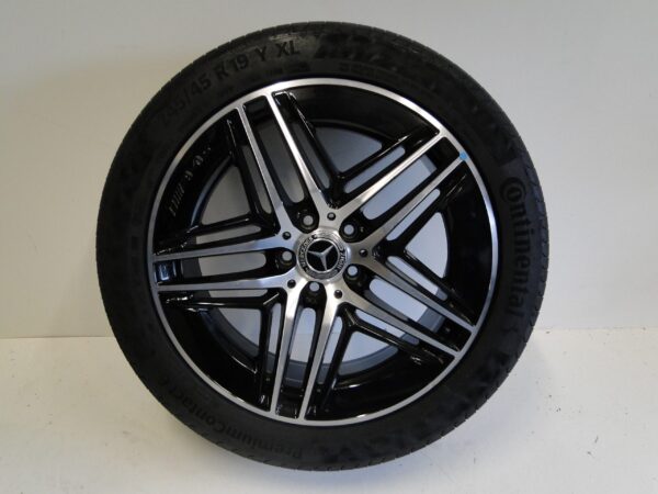 MERCEDES ALUFELGA FELGA 8J X 19 ET 52 KOŁO OPONA CONTINENTAL V KLASA 447 W447 II LIFT 2025