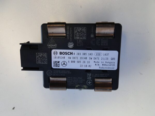 MERCEDES RADAR SENSOR DISTRONIC A0009052616 CLA 118 GLE GLS 167 A 177 C 205