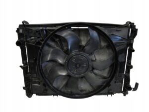 MERCEDES KOMPLET CHŁODNIC WODA KLIMA WIATRAK A0999061000 C KLASA 205 W205