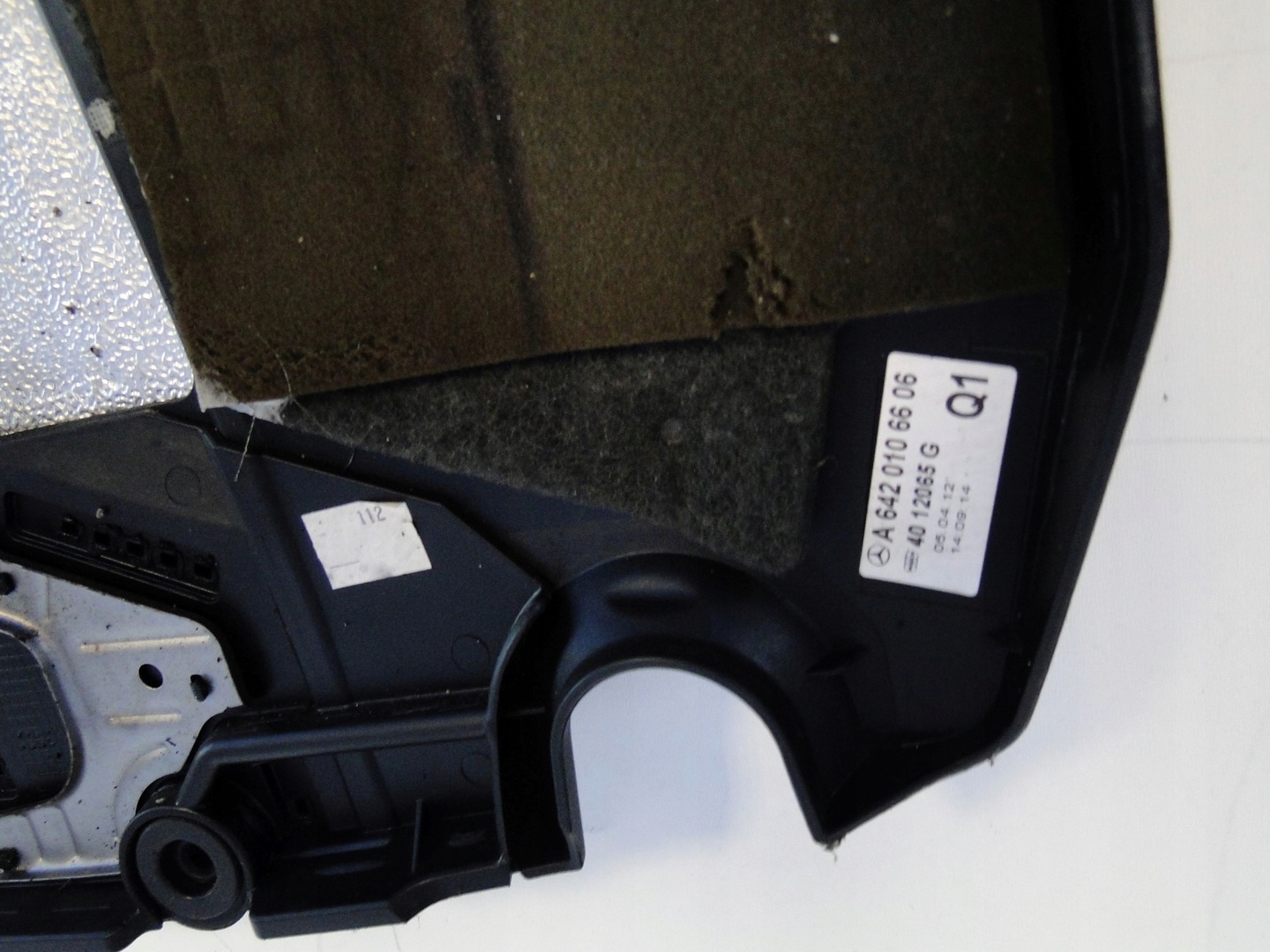 MERCEDES OSŁONA NA SILNIK OM642 642 V6 DIESEL GÓRNA ML 166 W166 GL X166 - obrazek 9