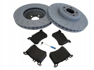 MERCEDES TARCZ HAMULCOWA PRZEDNIA KLOCKI HAMULCOWE S KLASA 222 W222 342MM