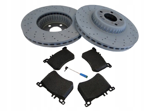 MERCEDES TARCZ HAMULCOWA PRZEDNIA KLOCKI HAMULCOWE S KLASA 222 W222 342MM