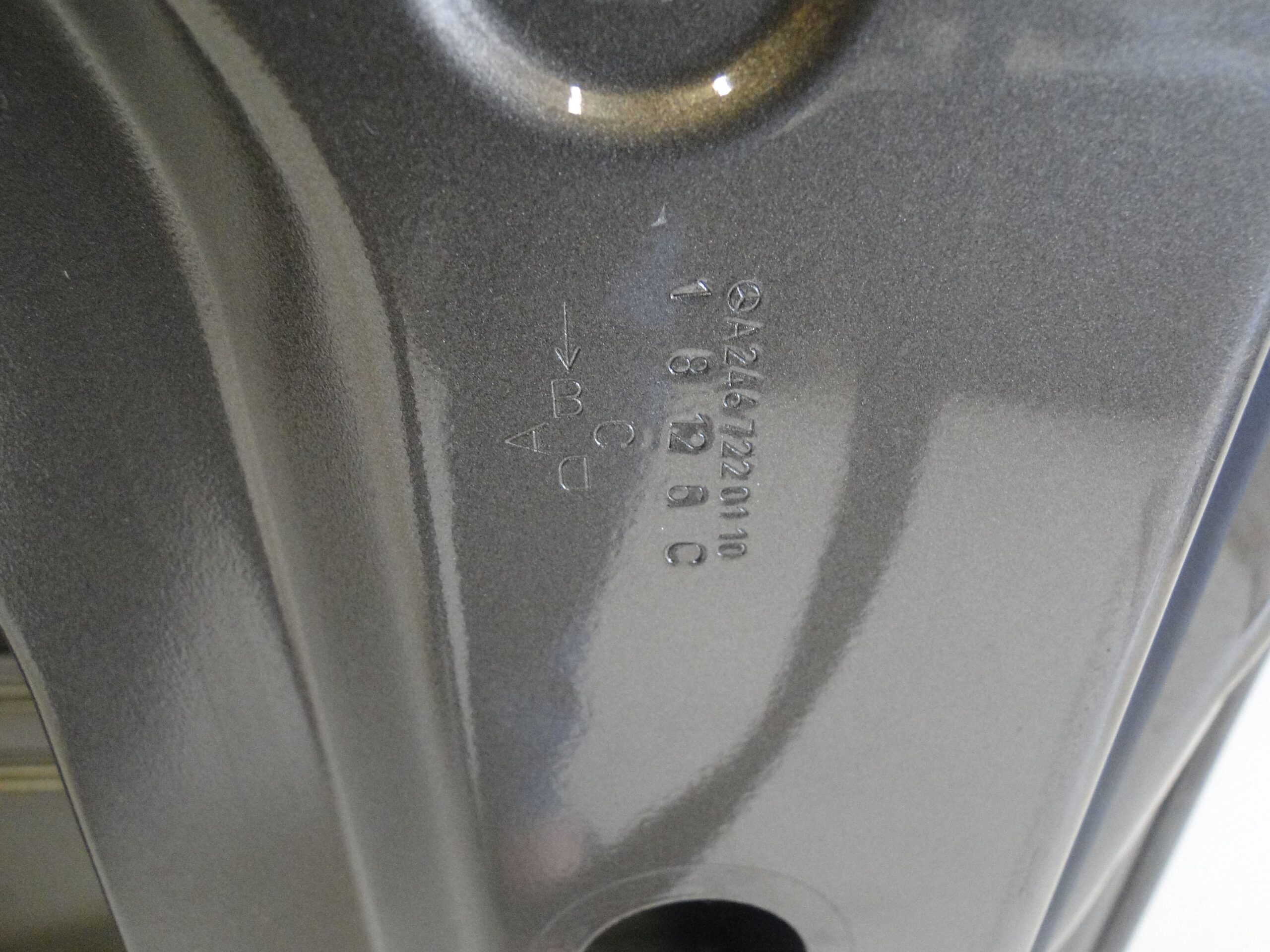 MERCEDES DRZWI PRZEDNIE LEWE 787 SZARE B KLASA 246 W246 LIFT - obrazek 14