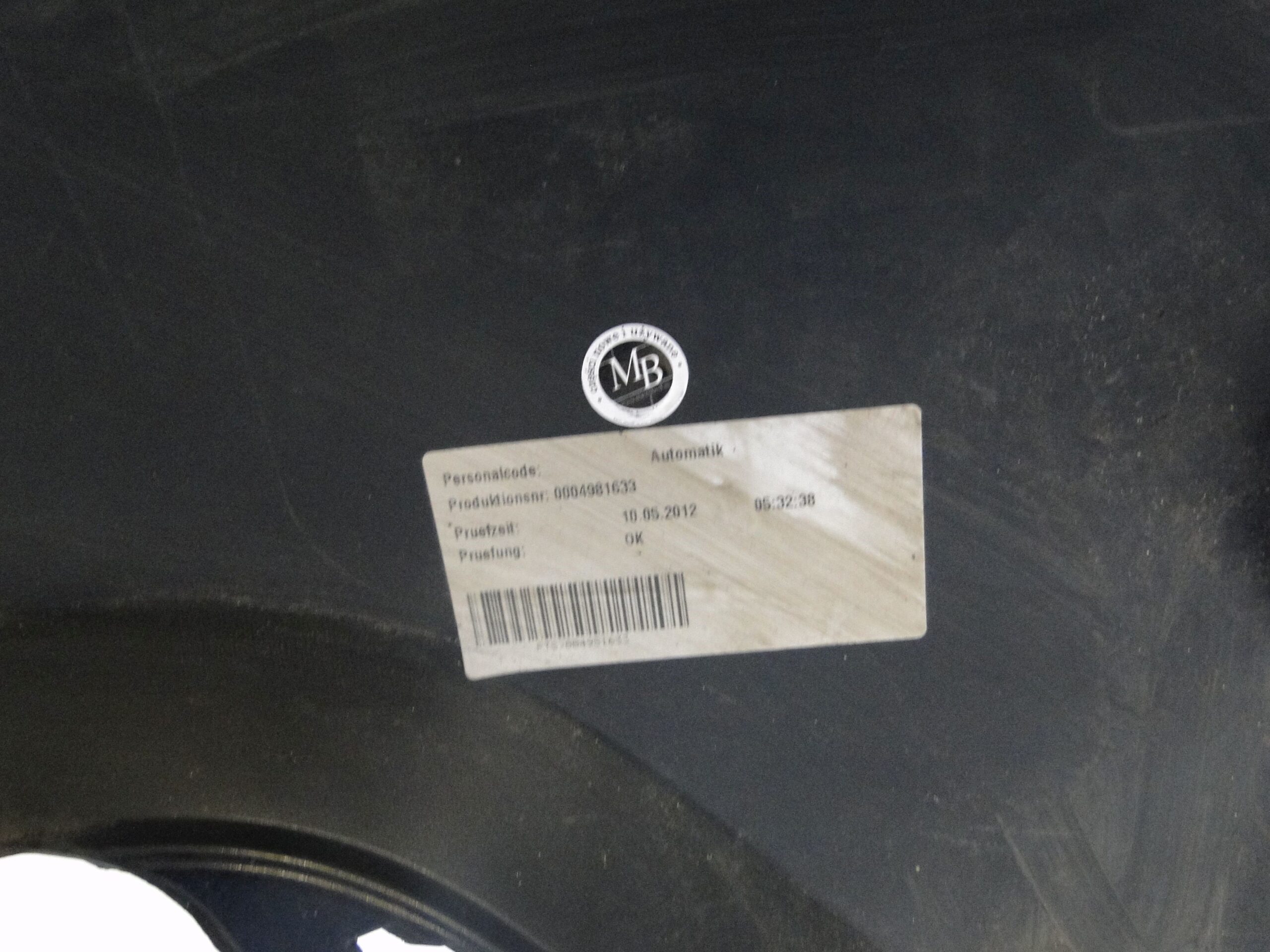 MERCEDES ZDERZAK PRZEDNI USA BEZ PTS CHROMU SPRYSKIWACZY B KLASA W246 246 - obrazek 14