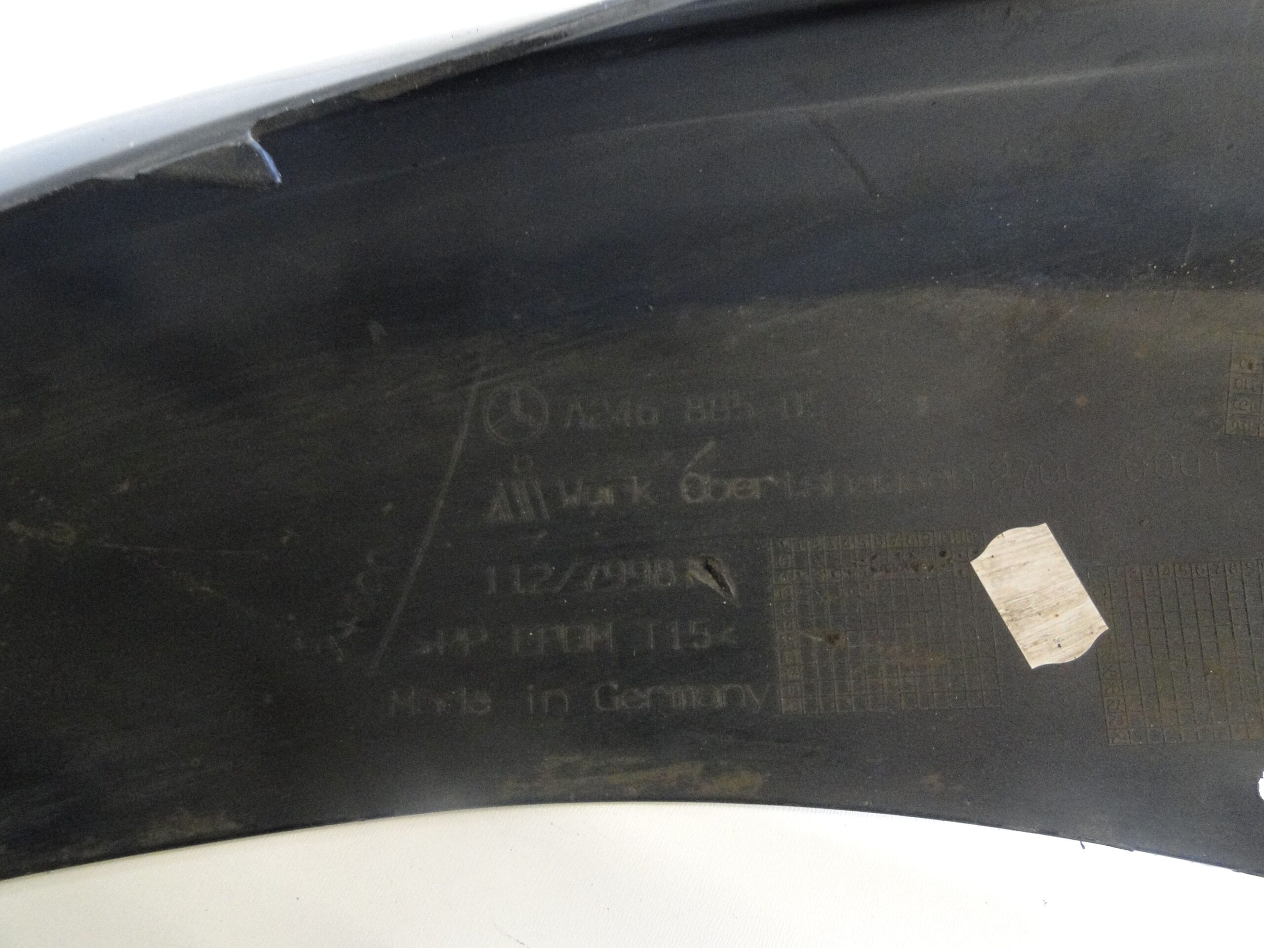 MERCEDES ZDERZAK PRZEDNI USA BEZ PTS CHROMU SPRYSKIWACZY B KLASA W246 246 - obrazek 13