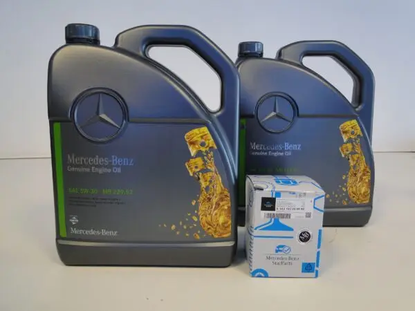 MERCEDES OLEJ SYNTETYCZNY 5W-30 10 LITRÓW + FILTR OLEJU OM642 642 ZESTAW WYMIANY OLEJU PROMOCJA !!!