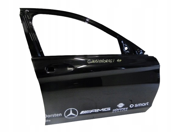 MERCEDES DRZWI PRZEDNIE PRAWE PRZÓD PRAWY 197 CZARNE C KLASA 205 W205 S205