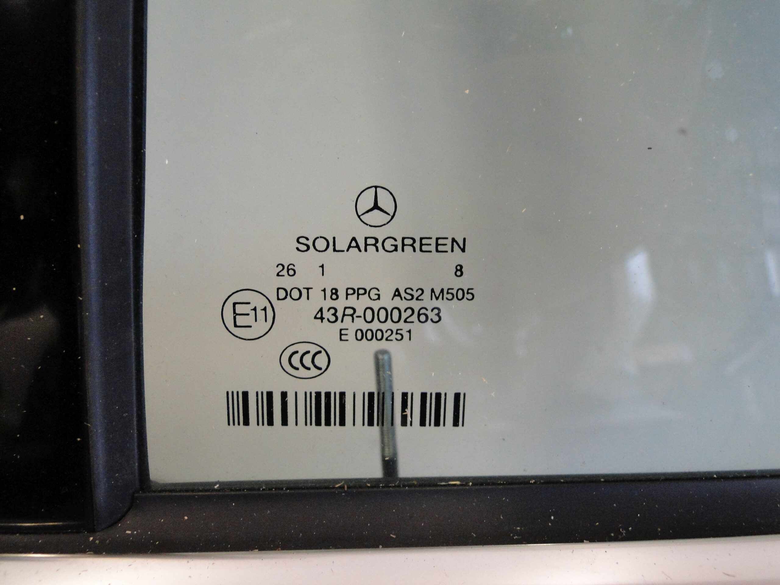 MERCEDES DRZWI TYLNE LEWE CZARNE 197 TYŁ LEWY S KLASA 221 W221 LONG - obrazek 4