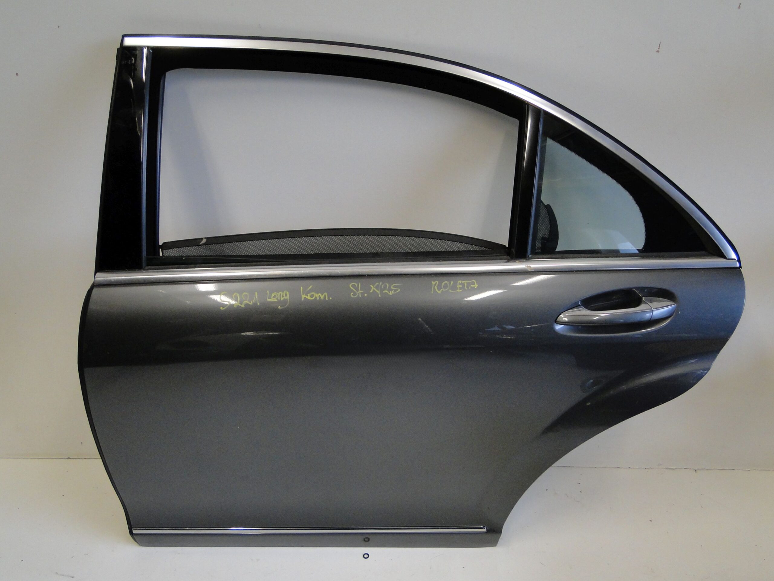 MERCEDES DRZWI TYLNE LEWE SZARE TYŁ LEWY S KLASA 221 W221 LONG - obrazek 2