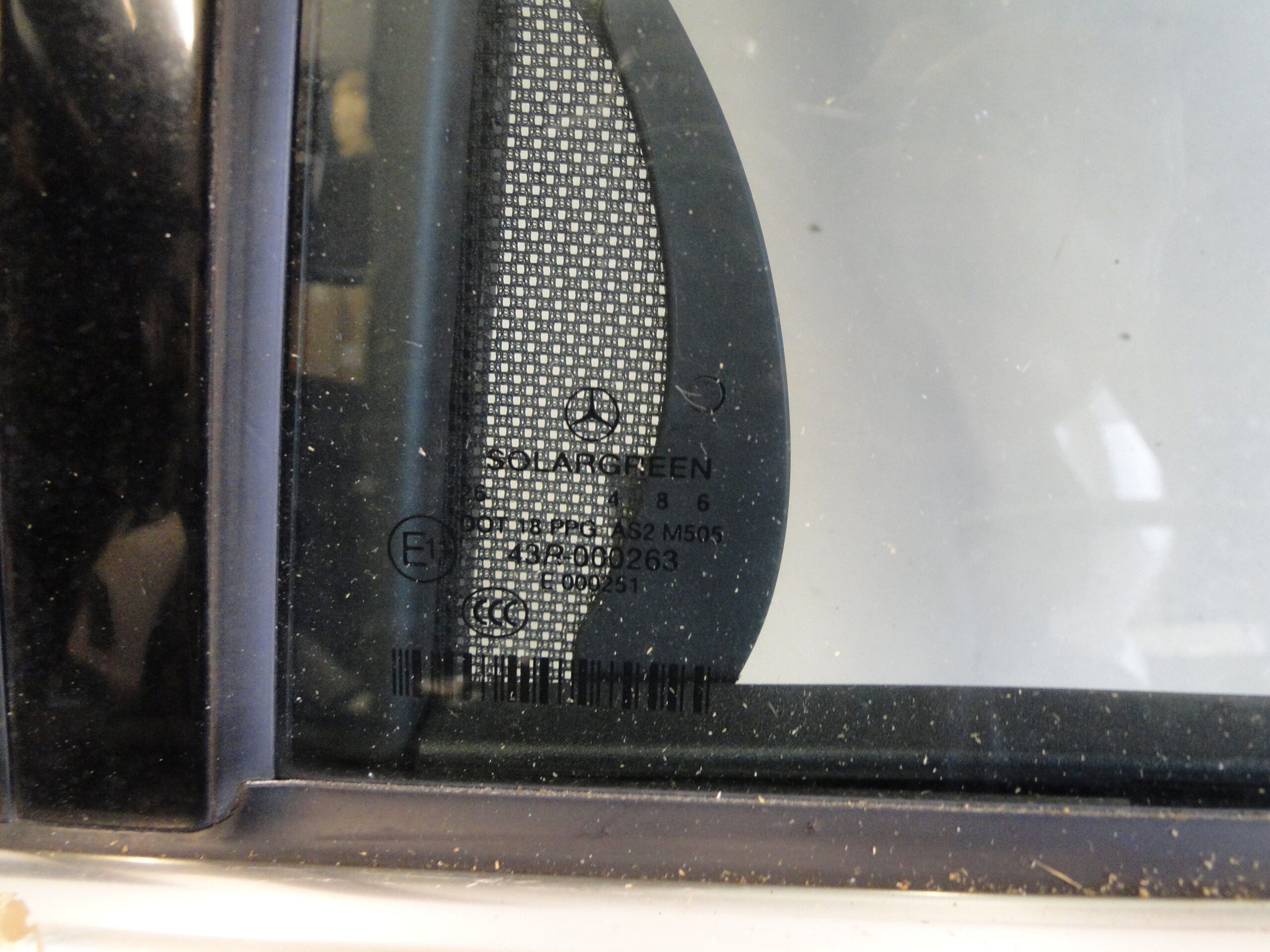 MERCEDES DRZWI TYLNE LEWE SZARE TYŁ LEWY S KLASA 221 W221 LONG - obrazek 4