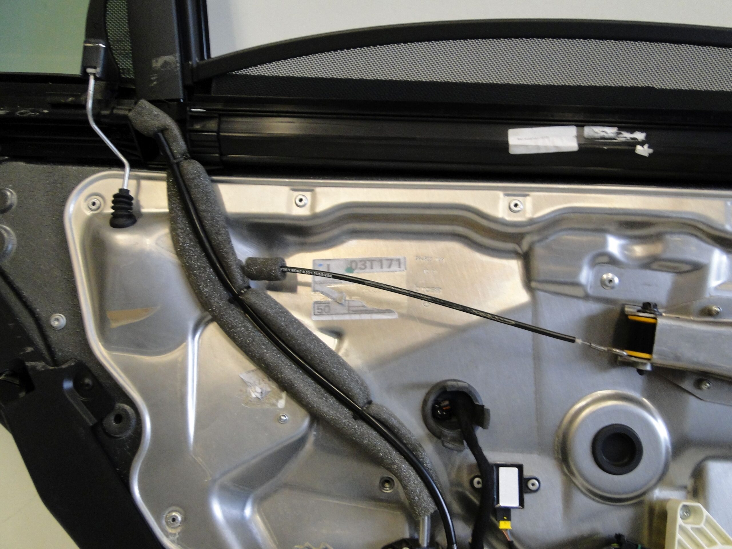 MERCEDES DRZWI TYLNE LEWE SZARE TYŁ LEWY S KLASA 221 W221 LONG - obrazek 6