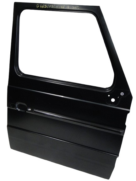 MERCEDES DRZWI PRZEDNIE PRAWE CZARNY MAT G KLASA II W463 463 LIFT