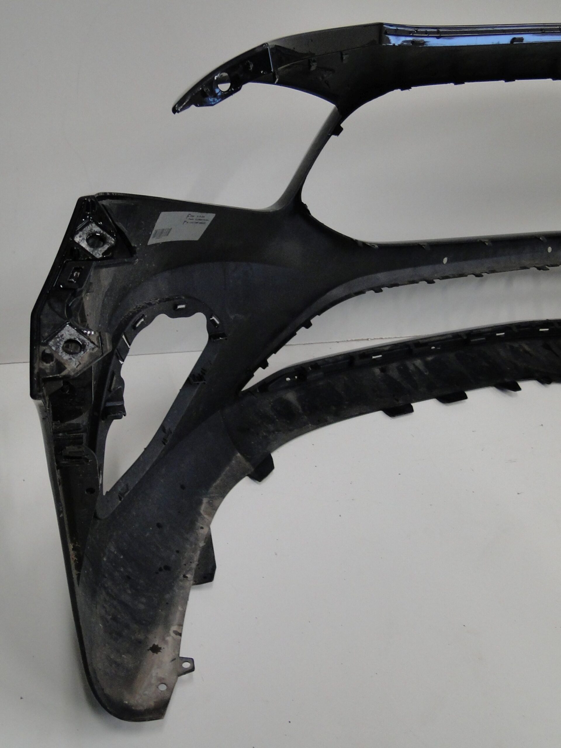 MERCEDES ZDERZAK PRZEDNI NA CZUJNIKI PTS LISTWĘ CZARNY CLA 118 C118 X118 W118 PRZED LIFTEM - obrazek 12