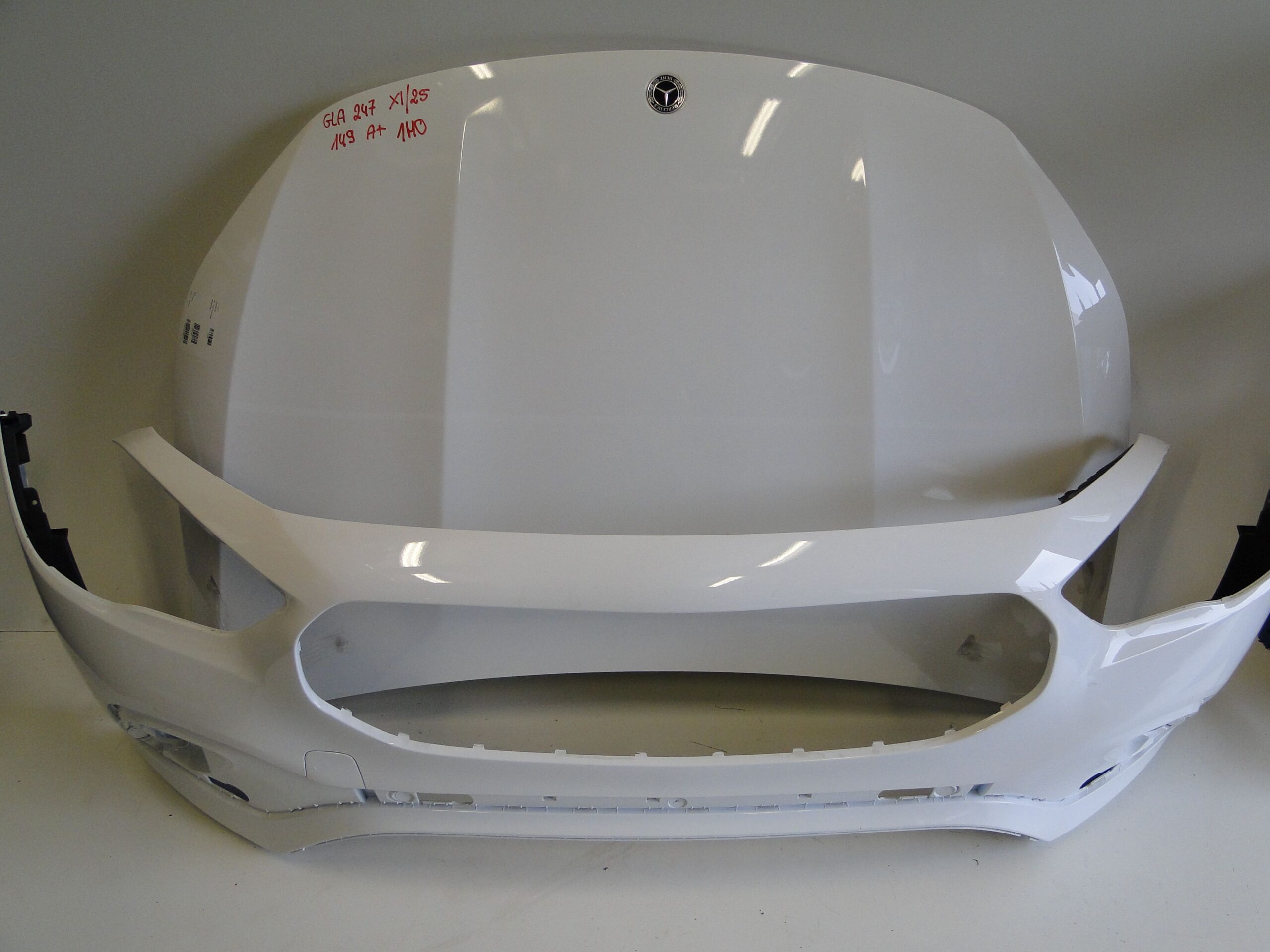 MERCEDES MASKA POKRYWA SILNIKA BIAŁA 149 GLA 247 H247 EQA 243 H243 - obrazek 2