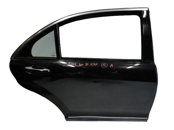 MERCEDES DRZWI TYLNE PRAWE CZARNE TYŁ PRAWY S KLASA 221 W221 LONG