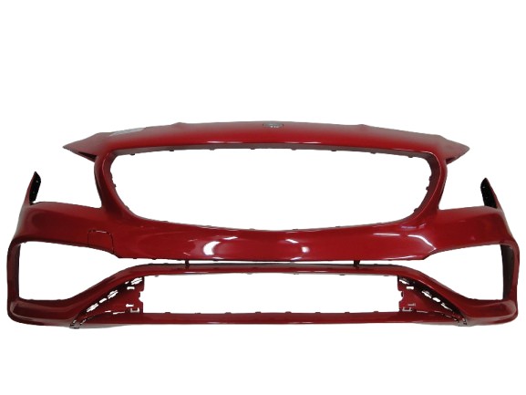 MERCEDES ZDERZAK PRZEDNI AMG 589 CZERWONY CLA 117 C117 X117 W117 LIFT