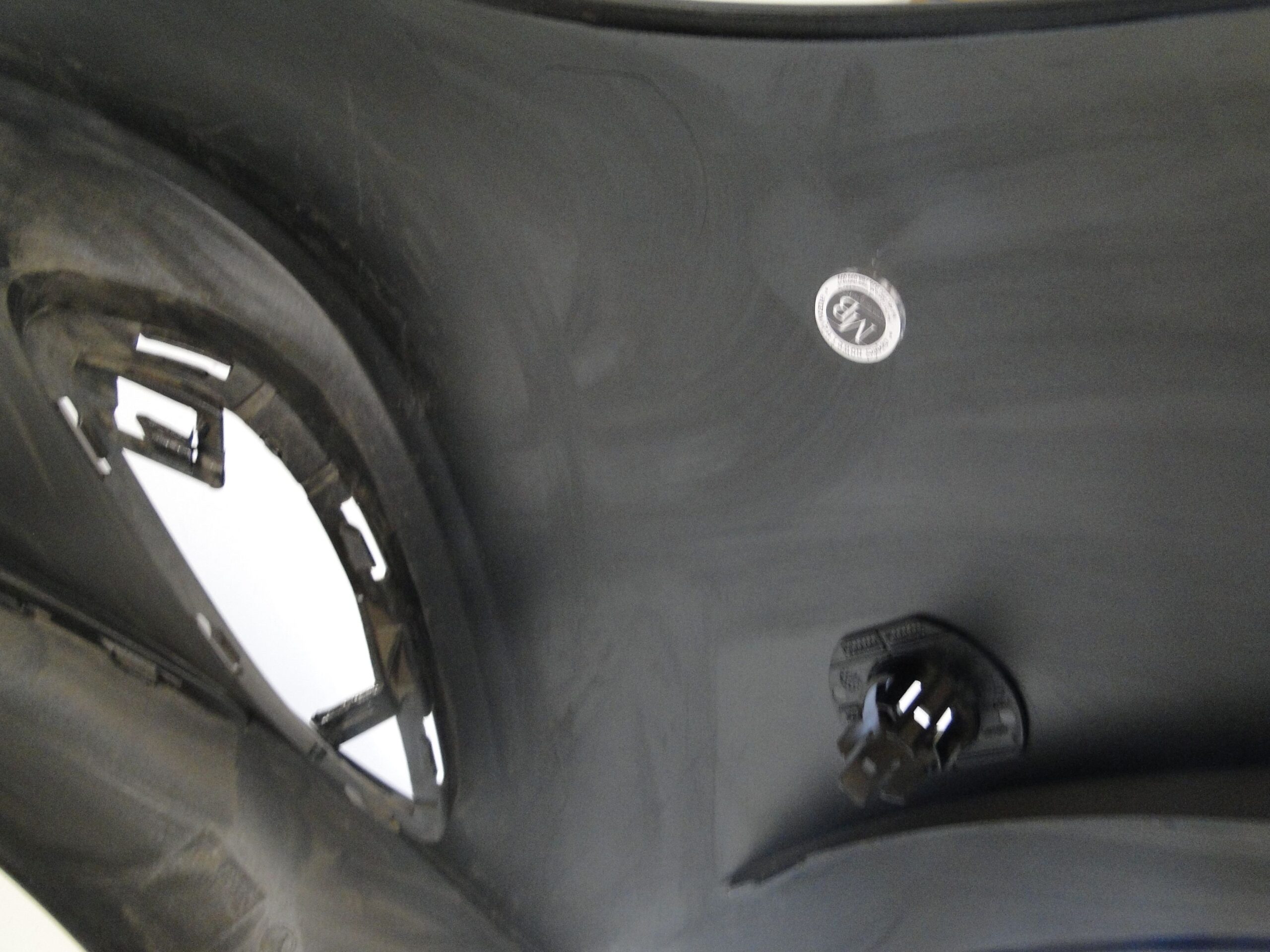 MERCEDES ZDERZAK PRZEDNI NA PTS 696 CZARNY CLA 117 C117 X117 W117 LIFT - obrazek 21