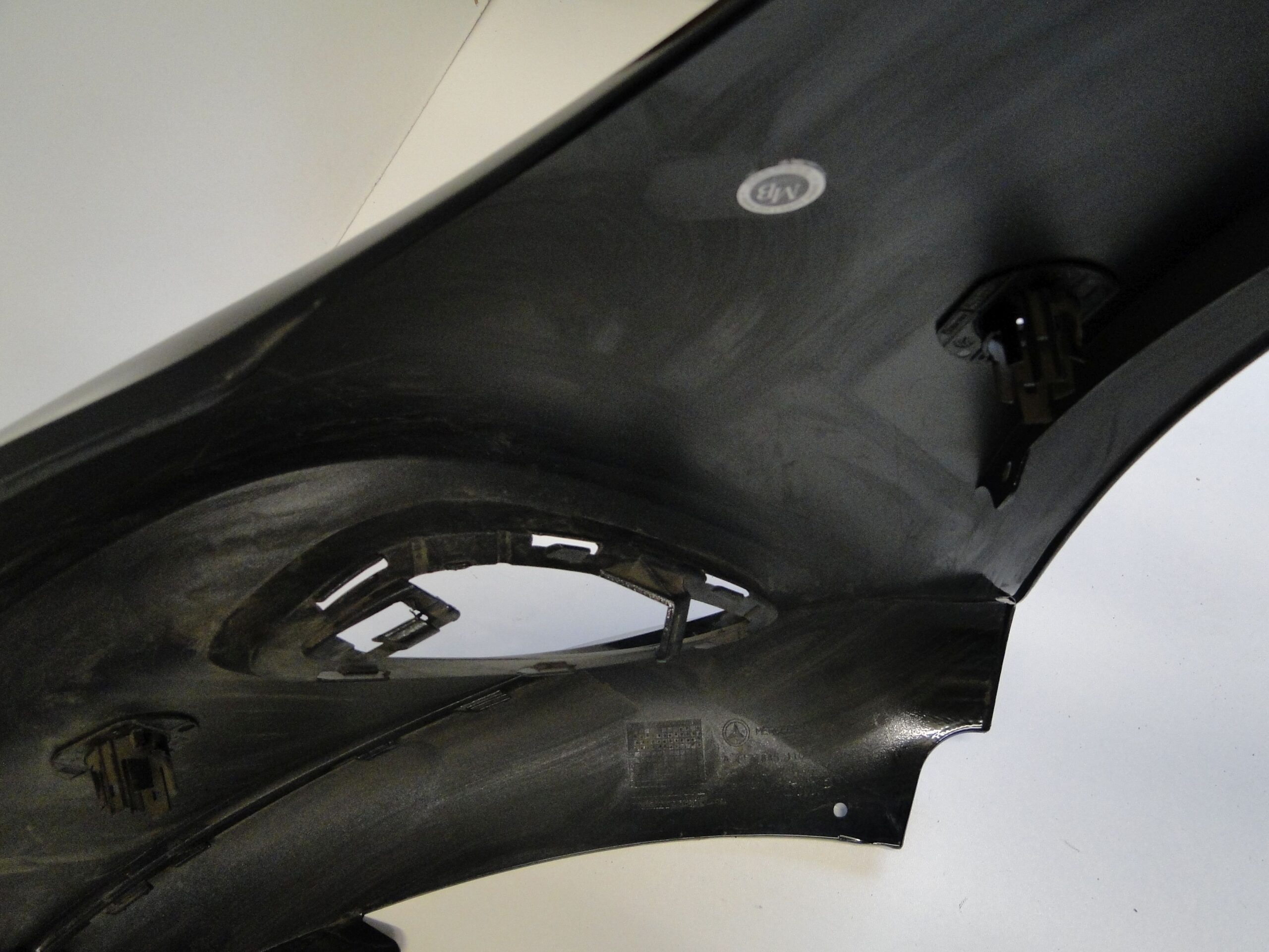 MERCEDES ZDERZAK PRZEDNI NA PTS 696 CZARNY CLA 117 C117 X117 W117 LIFT - obrazek 22