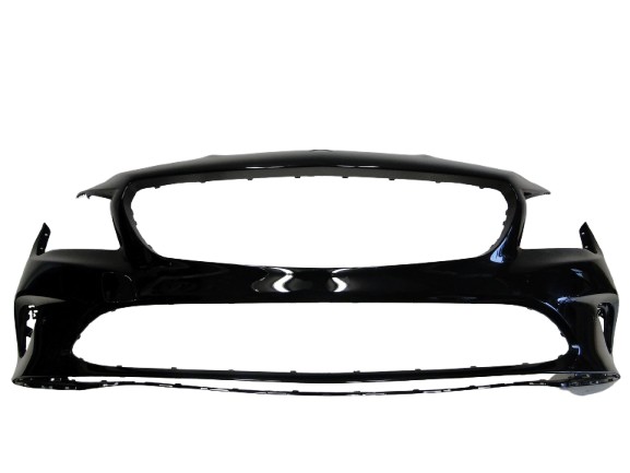 MERCEDES ZDERZAK PRZEDNI NA PTS 696 CZARNY CLA 117 C117 X117 W117 LIFT